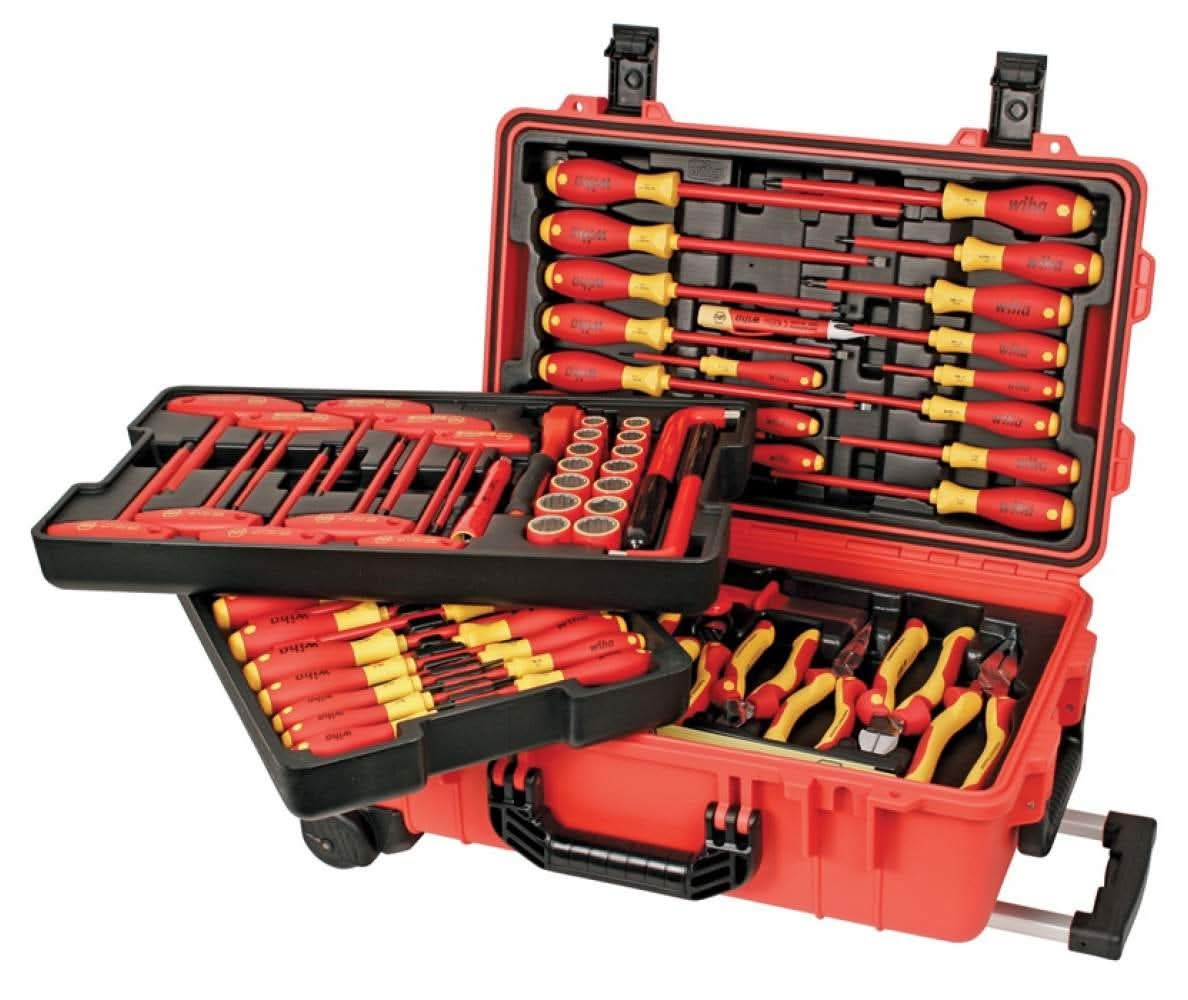 Wiha 32800 Insulated 80 Piece Set In Rolling Tool Case