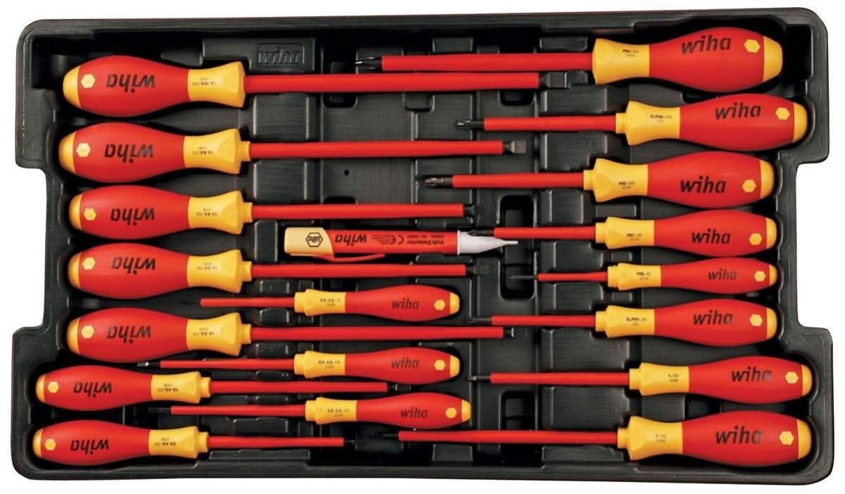 Wiha 32800 Insulated 80 Piece Set In Rolling Tool Case