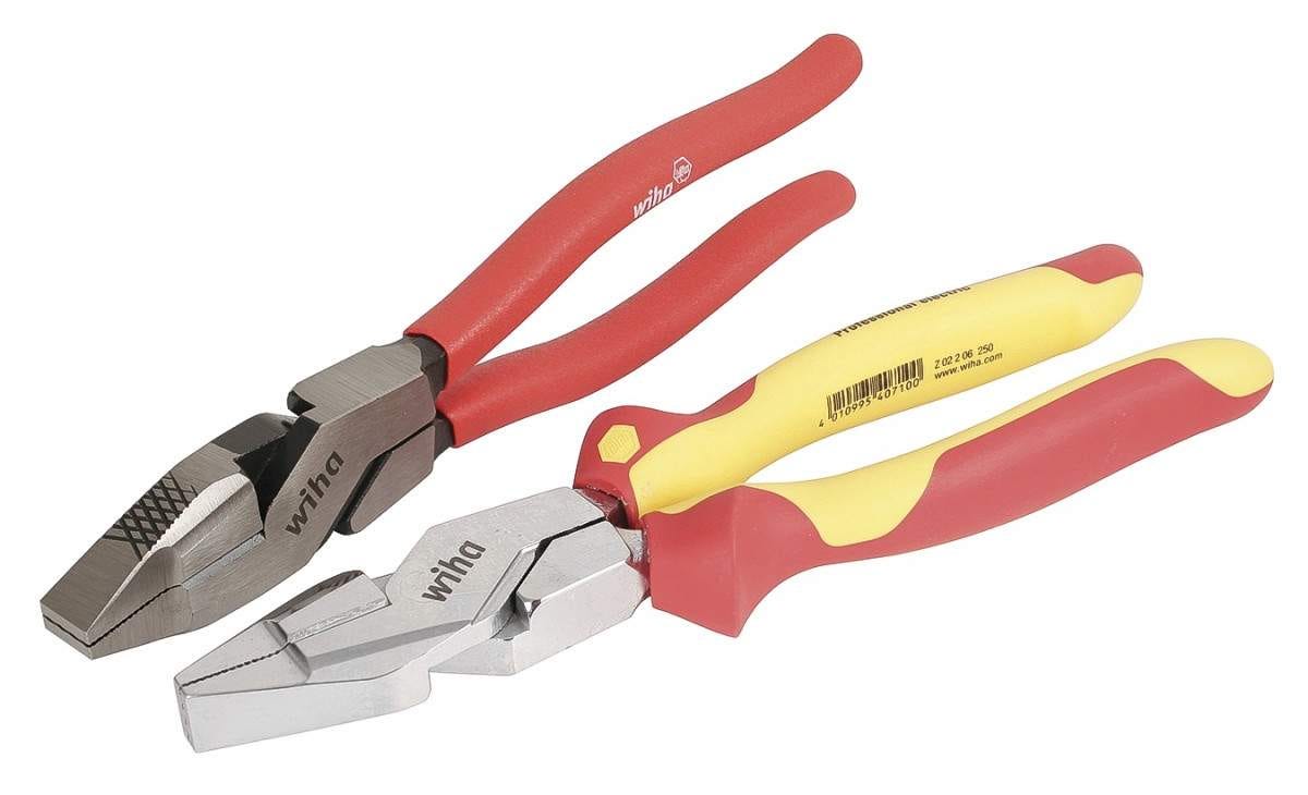Wiha 32833 NE Linemans Pliers Double Pack