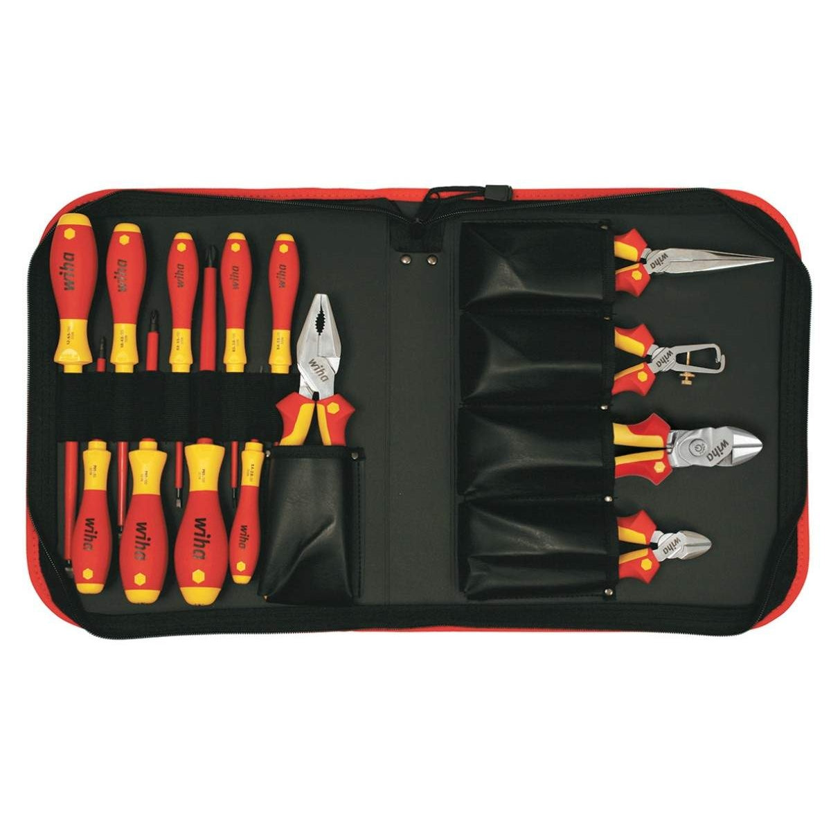 Wiha 32895 Insulated Pliers/Cutters/Scewdrivers 14 Piece Set