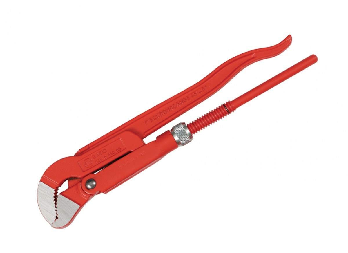 Wiha 32971 Pipe Wrench Narrow Style S-Jaw 2.1''