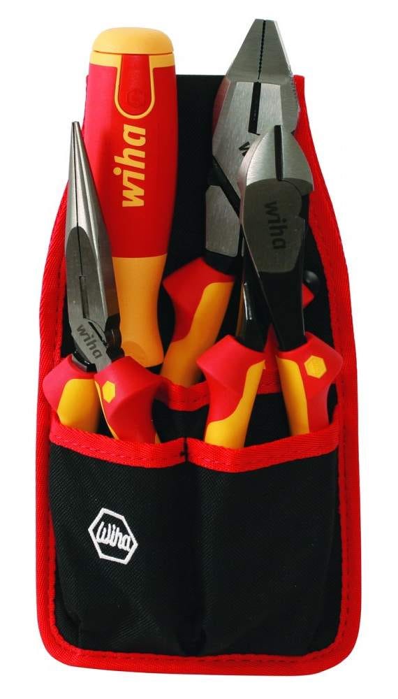 Wiha 32990 Insulated Pliers Cutters and Pop-Up Set