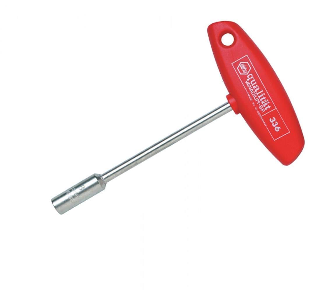 Wiha 33603 T-Handle Nut Driver 6.0 x 125mm