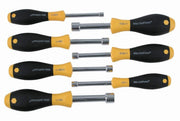 Wiha 34390 SoftFinish Nut Driver Hollow Shaft Inch 7 Piece Set