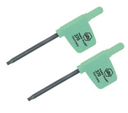 Wiha 37024 TorxPlus Flag Handle Driver IP15-2Pk