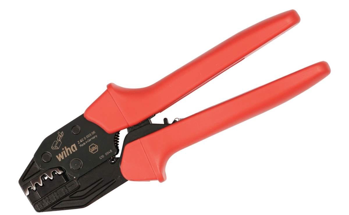 Wiha 43624 Wiha Ratchet Crimper Push On Terminals