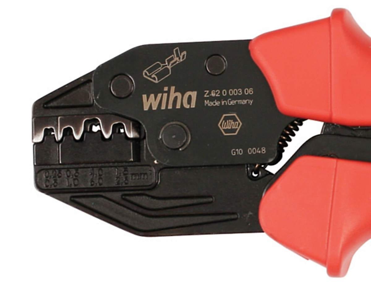 Wiha 43624 Wiha Ratchet Crimper Push On Terminals