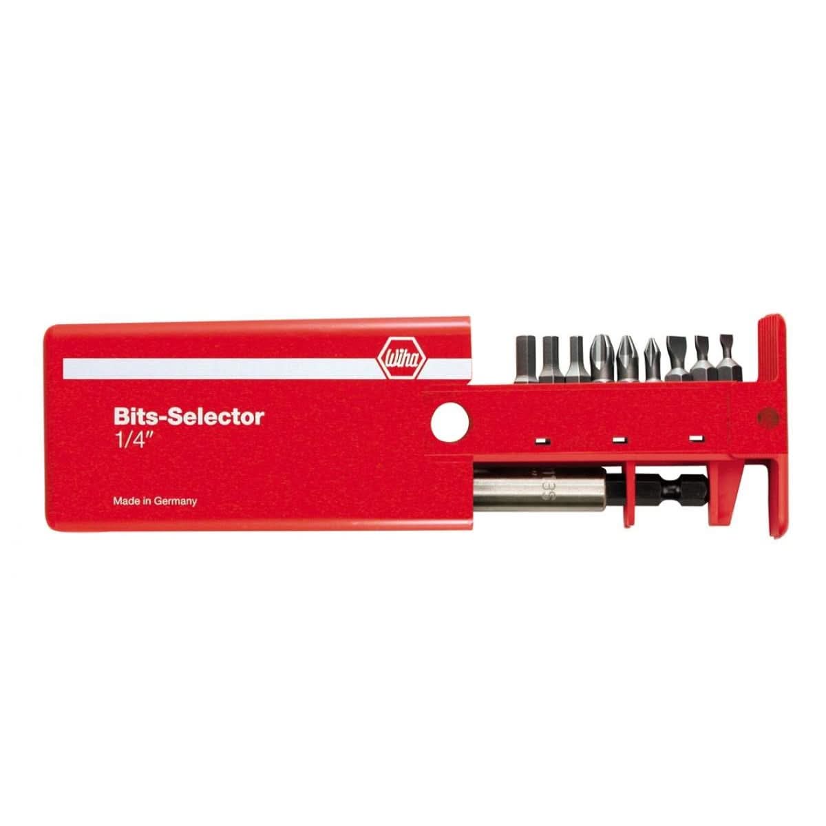 Wiha 71090 Slotted Phillips Hex Bit Selector Set