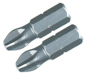 Wiha 71152 Phillips Insert Bit #2 x 25mm 2 Pk