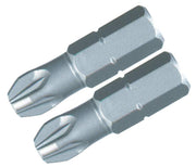 Wiha 71253 PoziDriv Insert Bit #3 x 25mm 2 Pk