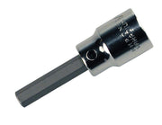 Wiha 71332 Hex Metric Bit Socket 3/8" Square Drive 12mm ~ 5/16" Bit 75mm OAL