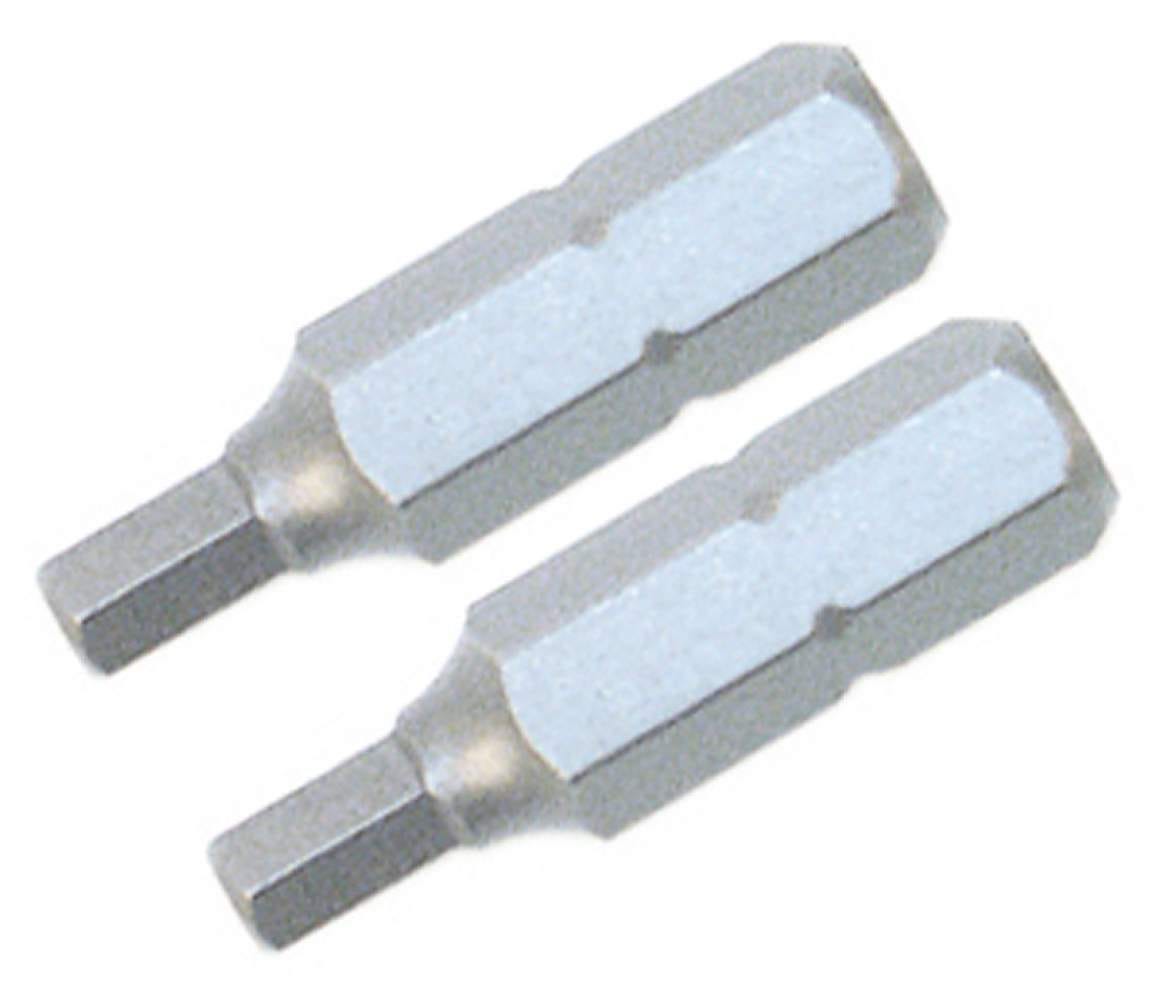 Wiha 71369 Hex Inch Insert Bit 1/4 x 25mm 2 Pk