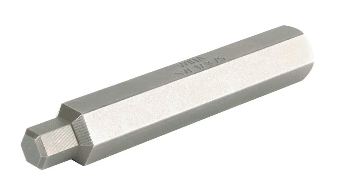 Wiha 72388 Hex Metric Long Insert Bit on 5/16-in. Stock 12mm