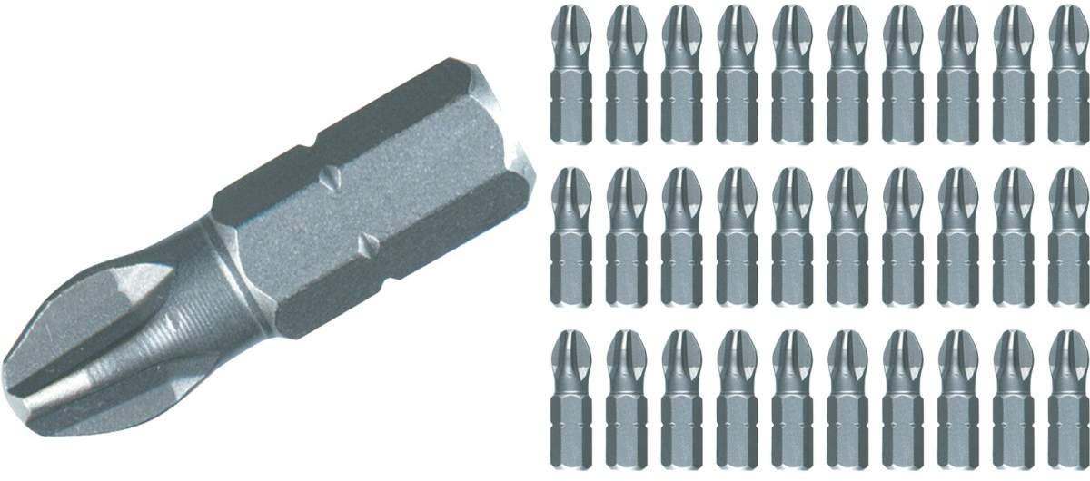 Wiha Phillips Insert Bit Contractor Grade, 30-Pack