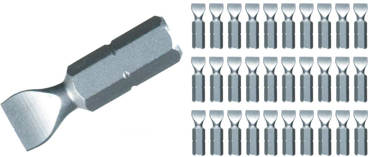 Wiha 72535 Slotted Contractor Insert Bits 30-Piece