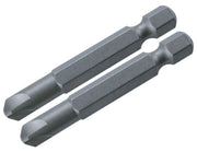 Wiha 74967 Torq-Set Power Bit #8 x 50mm 2Pk