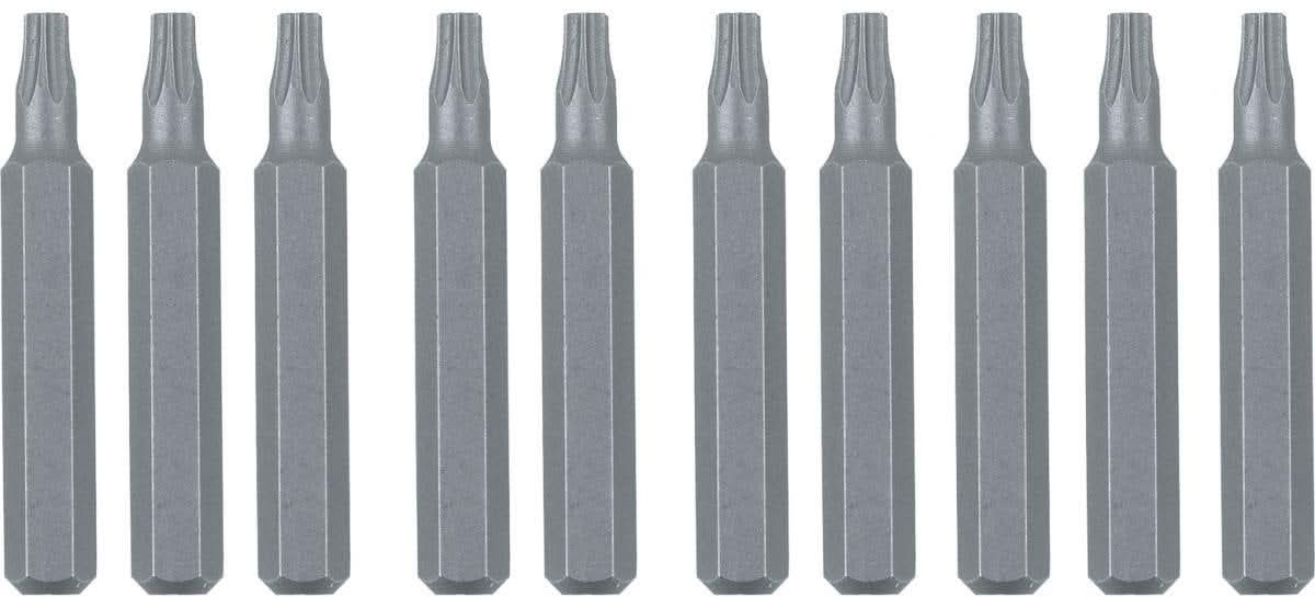 Wiha 75665 System 4 10 Pack Torx Micro Bits T6 x 28mm