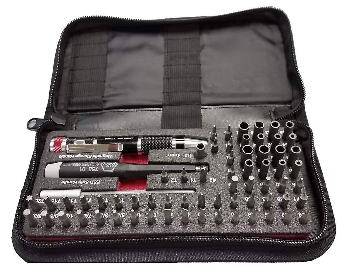 Wiha microBit-set ESD 65-delig Wiha microBit-set ESD 65-delig