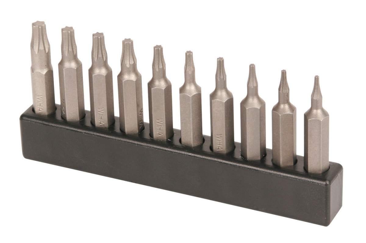 Wiha 75988 Micro Bit Torx 10 Pack