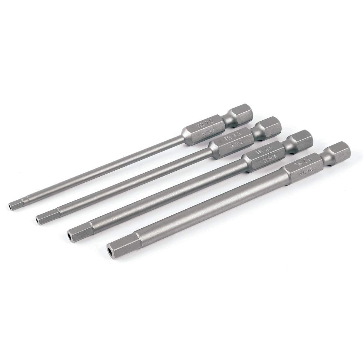 Wiha 76090 Security Hex Metric Power Blades 4 piece set