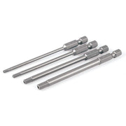 Wiha 76090 Security Hex Metric Power Blades 4 piece set