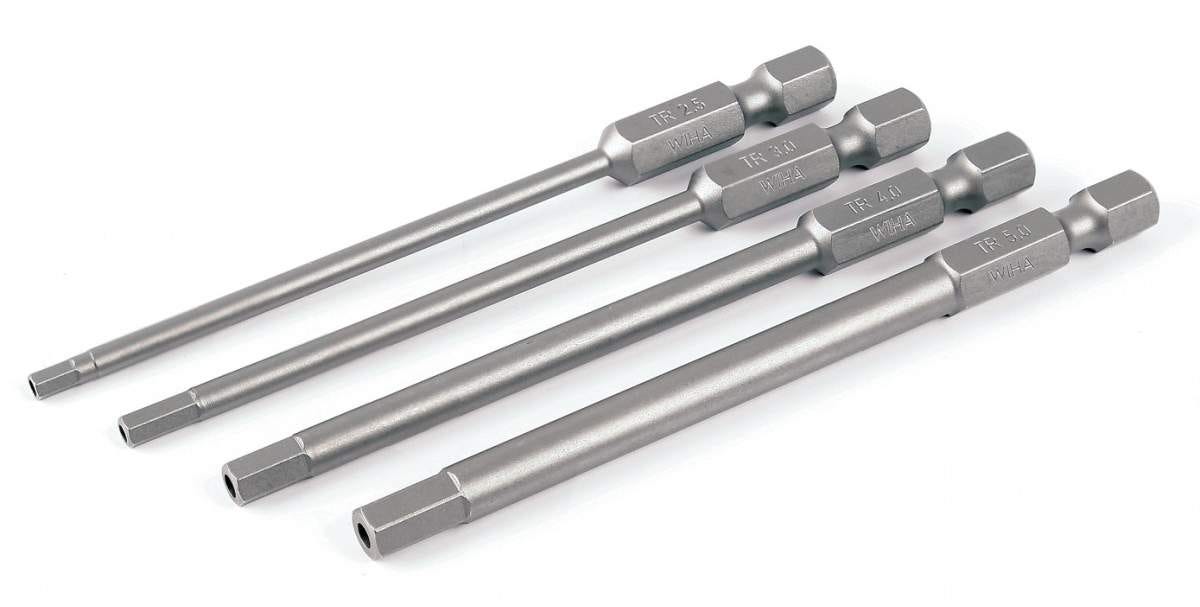 Wiha 76090 Security Hex Metric Power Blades 4 piece set