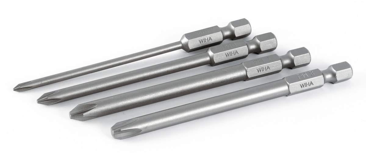 Wiha 76094 Phillips Power Blades 4 piece set