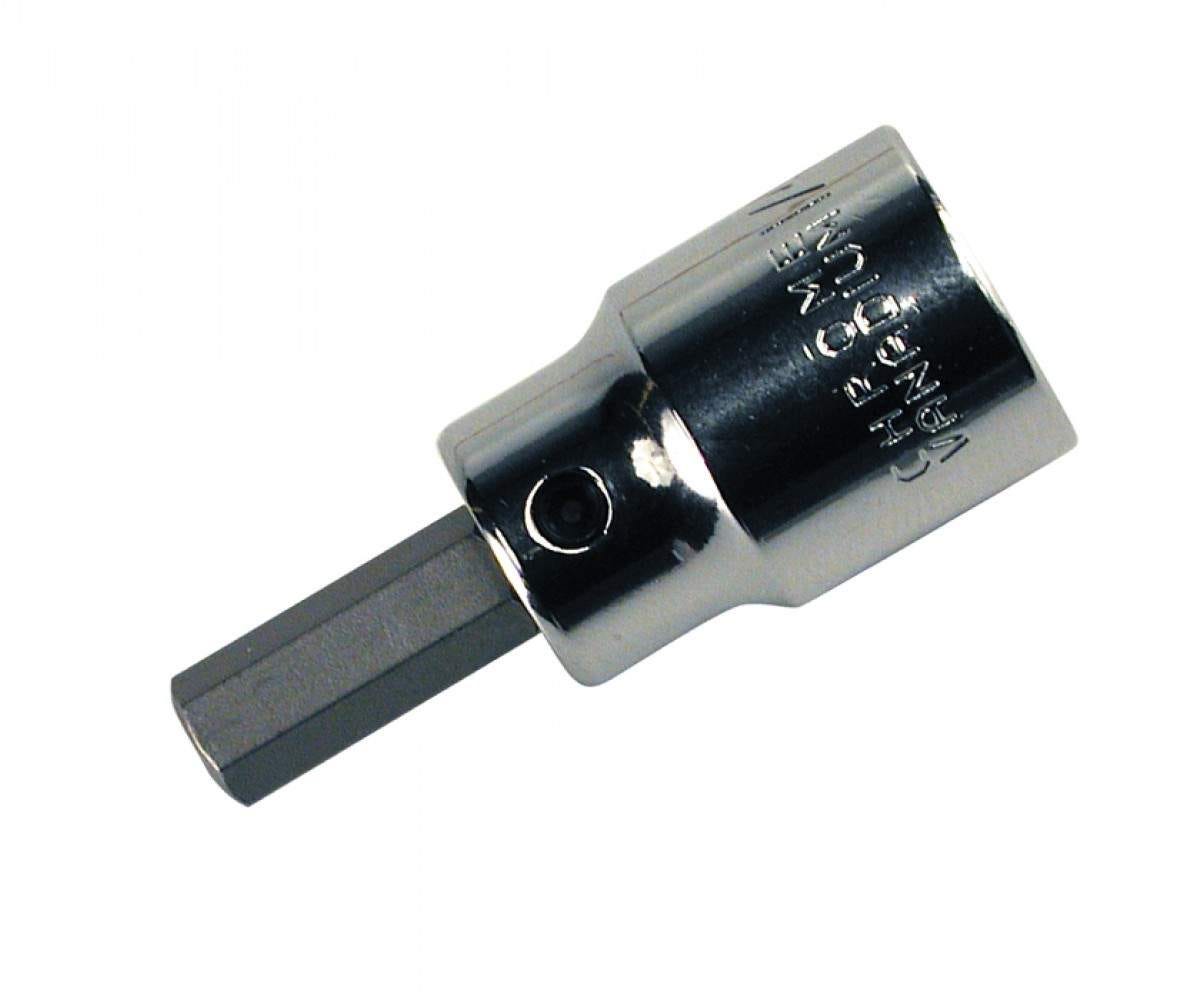 Wiha 76135 Security Hex Bit Socket 3/8 Sq Dr 4.0mm