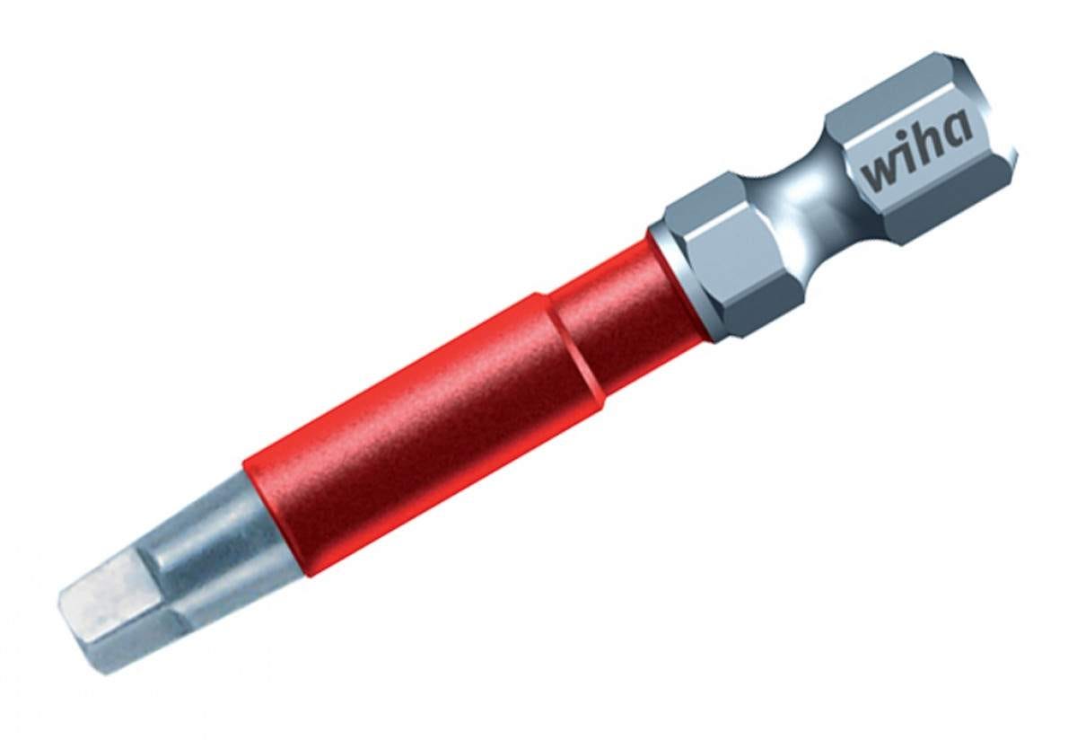Wiha Square Terminator Impact Power Bit, 10-Pack