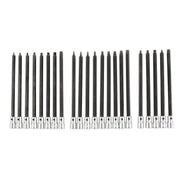 Wiha 77198 Hex/Torx 6" Long Bit Socket 1/4" Square Drive 22 Piece Set