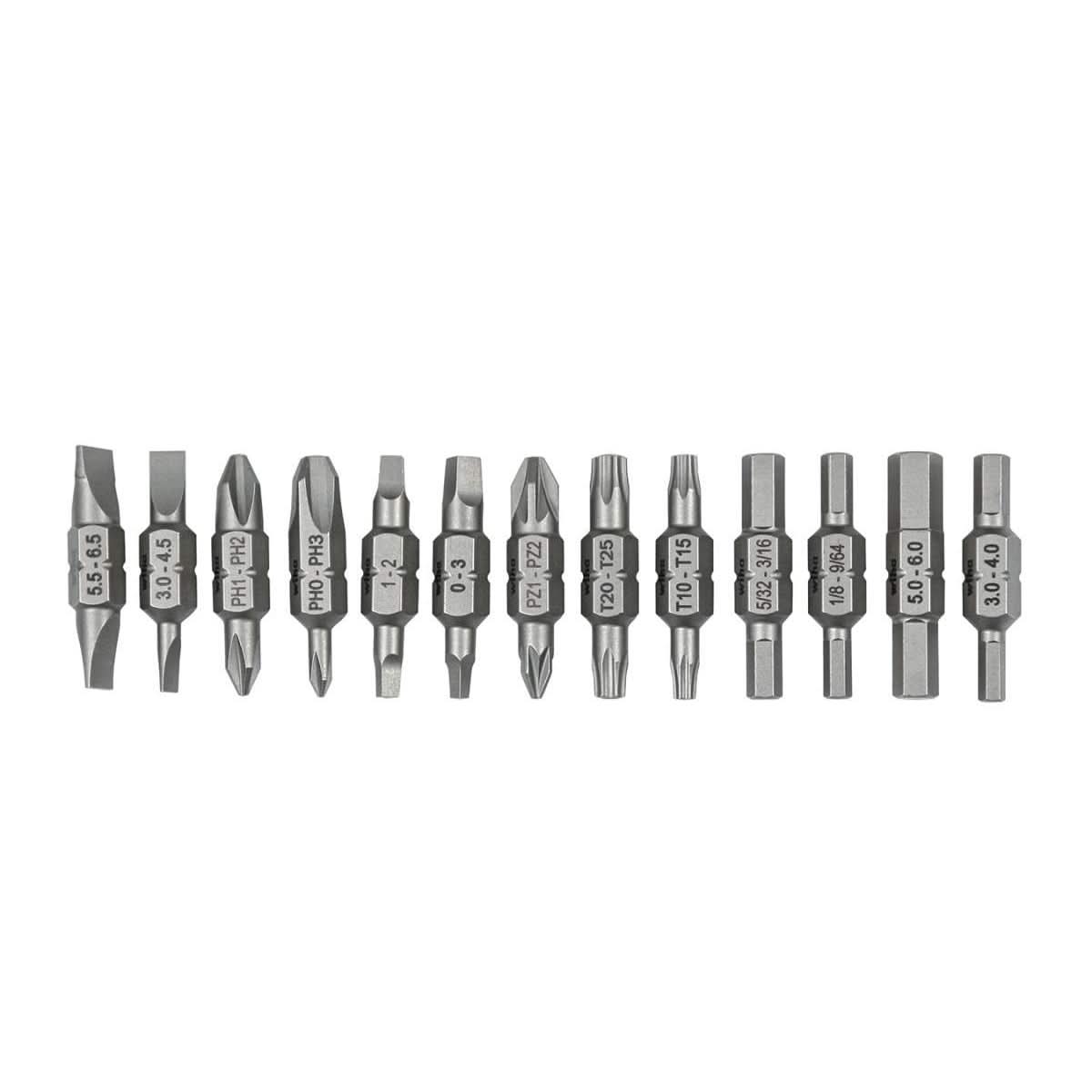 Wiha 77780 13 Bit Pack Reload for Tradesman 26 In One Ultra Driver