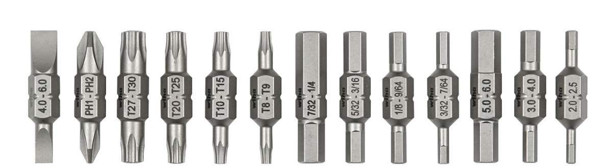 Wiha 77782 13 Bit Pack Reload for Industrial 26 In One Ultra Driver