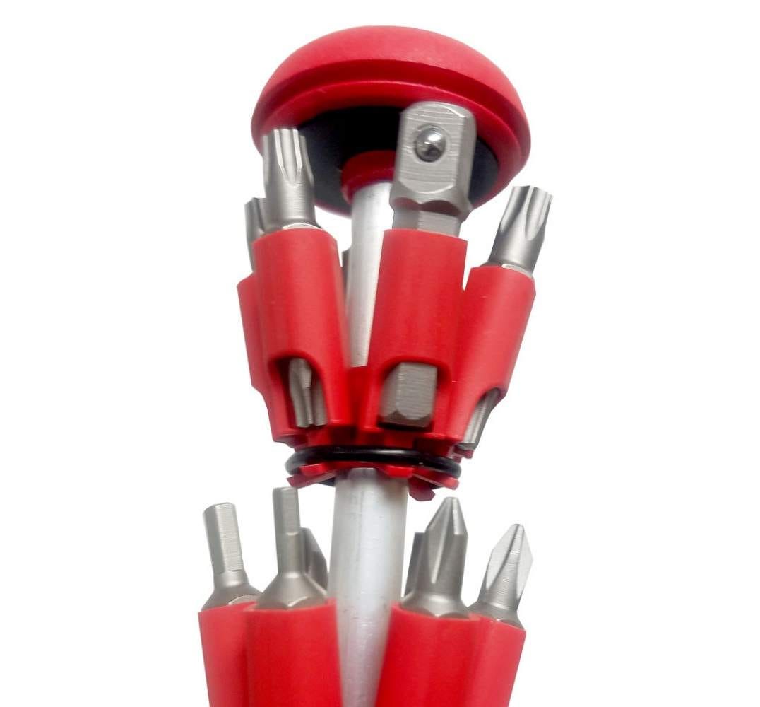 Wiha 77793 26-in-1 Ultra Driver Tradesman Socket Set with Square Socket adapter 41 piece set