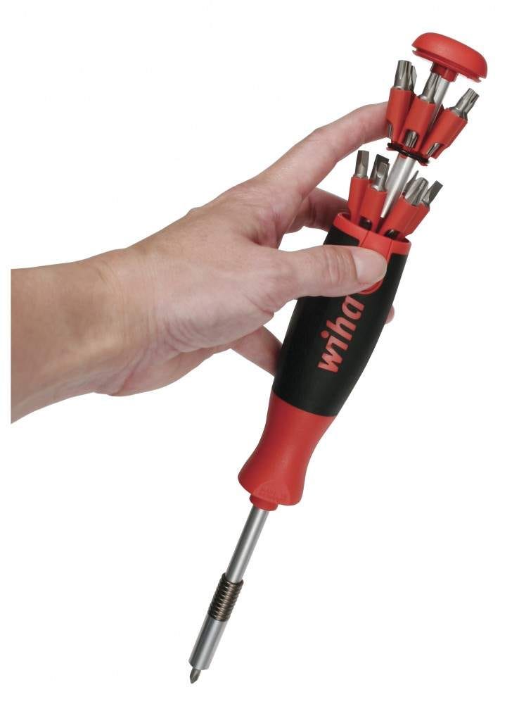 Wiha 77793 26-in-1 Ultra Driver Tradesman Socket Set with Square Socket adapter 41 piece set