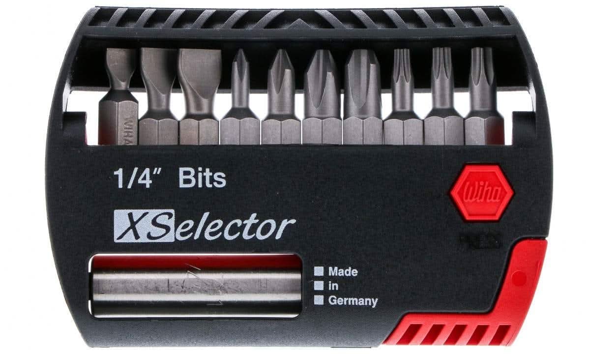 Wiha 79443 Slotted/Phillips/Torx XSelector Bit Set with Quick Release Holder