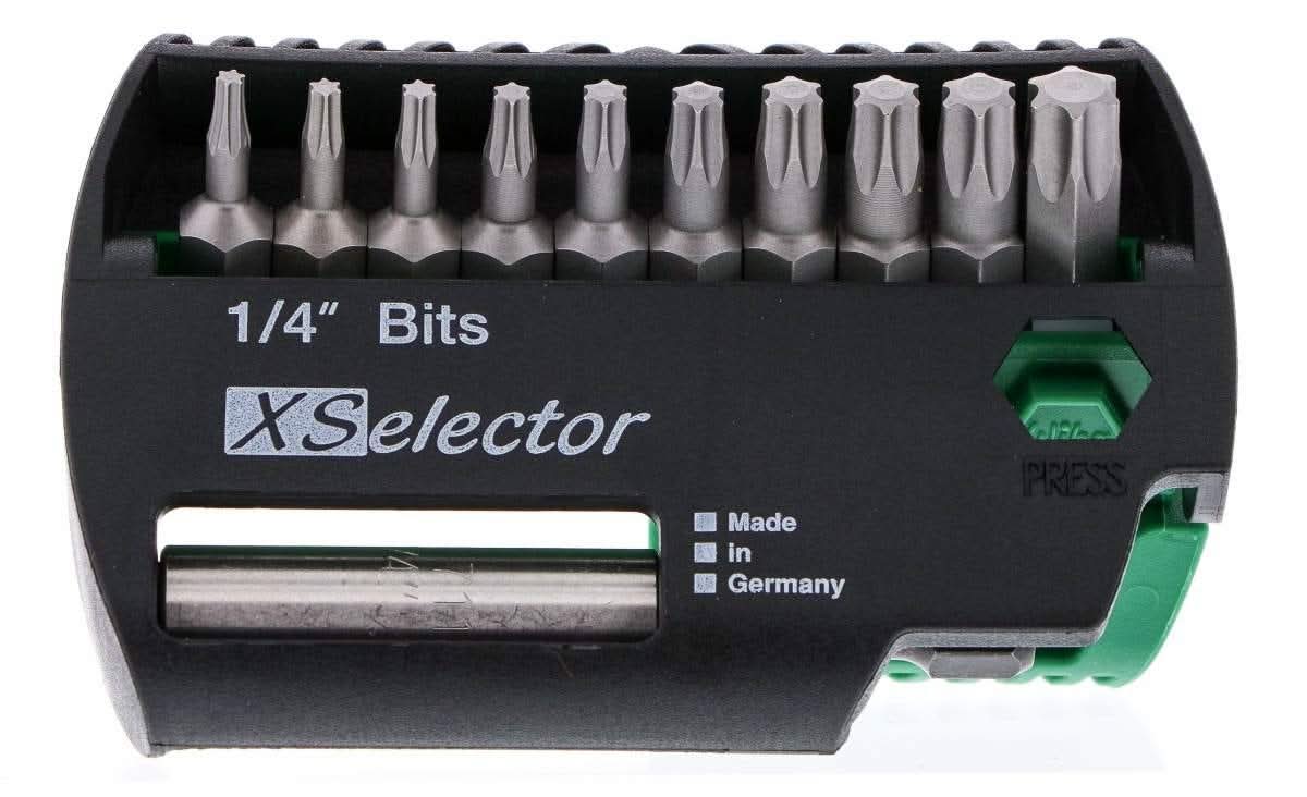 Wiha 79445 Torx XSelector Bit Set with Quick Release Holder – Tool Nut