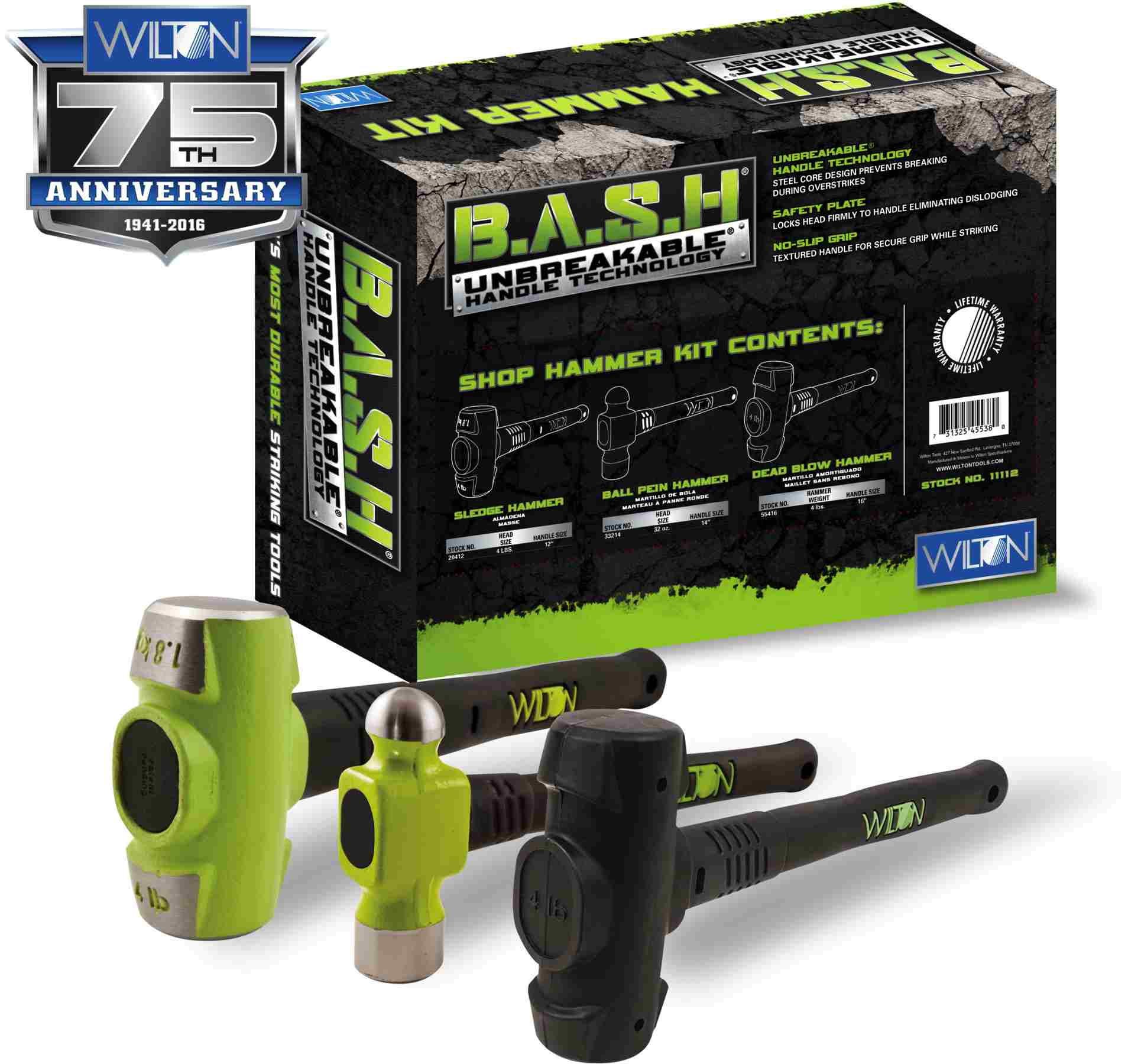 Wilton 11112 B.A.S.H Shop Hammer Kit