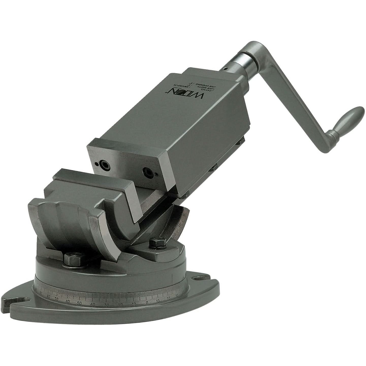 Wilton 11705 2-Axis Precision Angular Vise 4" Jaw Width, 1-1/2" Jaw Depth
