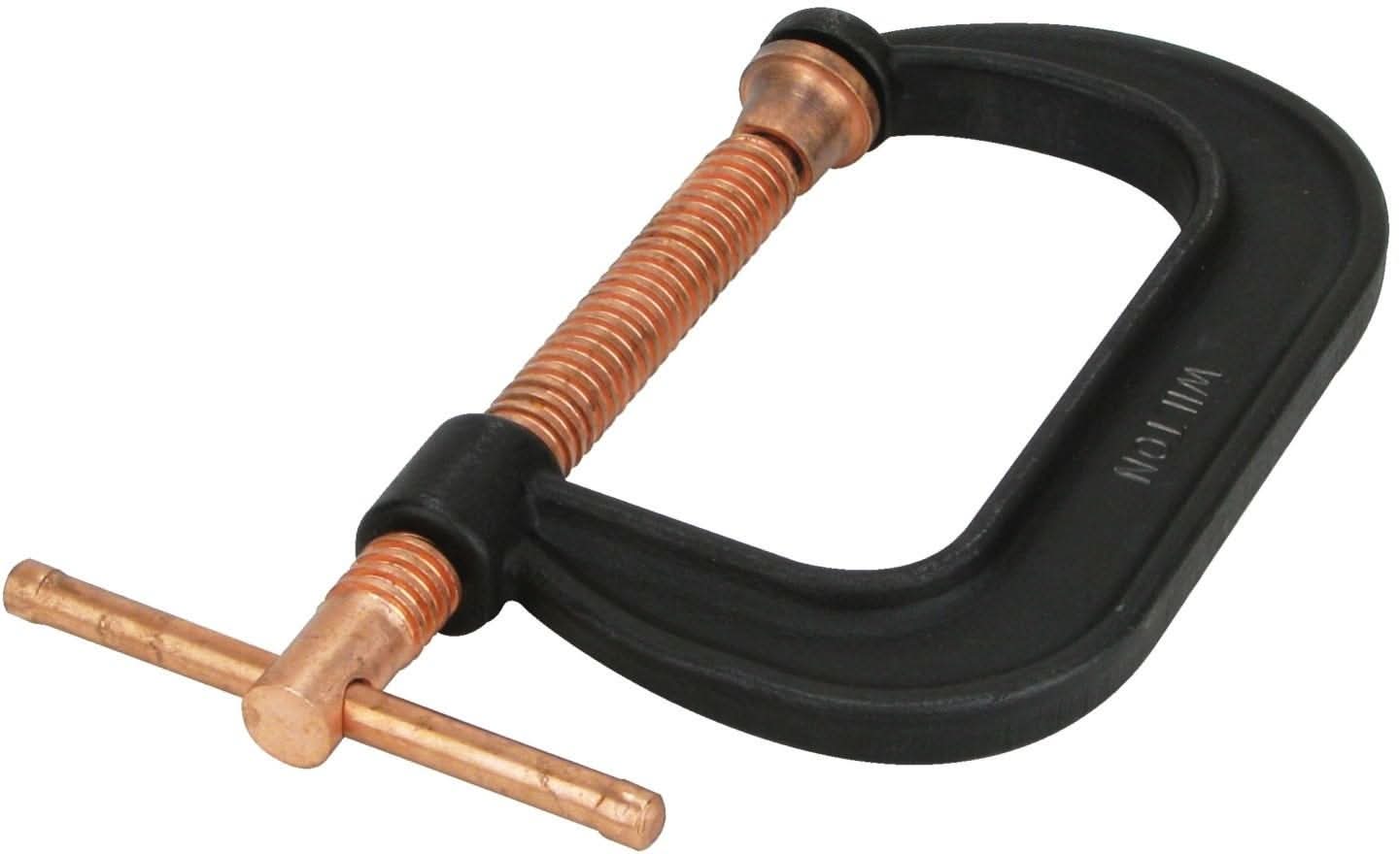 Wilton 42520 Deep-Reach Carriage C-Clamp, 0" '" 2" Jaw Opening, 3-1/2" Throat Depth
