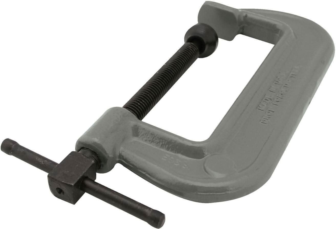 Wilton 14581 8-FC, "O" Series Bridge C-Clamp - Full Closing Spindle, 0" - 8-1/2" Jaw Opening, 4-1/8" Throat Depth