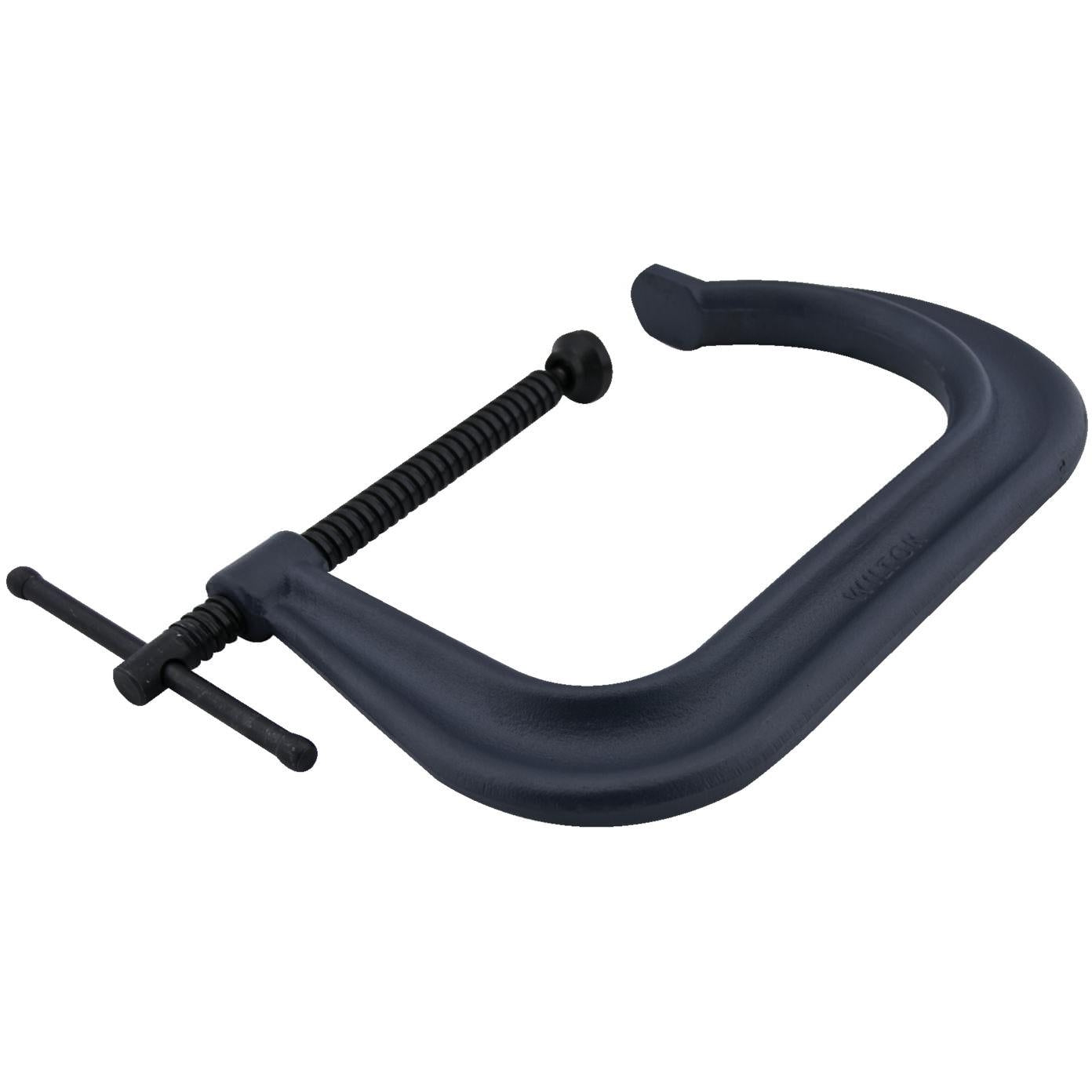 Wilton 14375 4400 Series Drop forged C-Clamp - Extra Deep-Throat, Regular-Duty, 0" - 6" Jaw Opening
