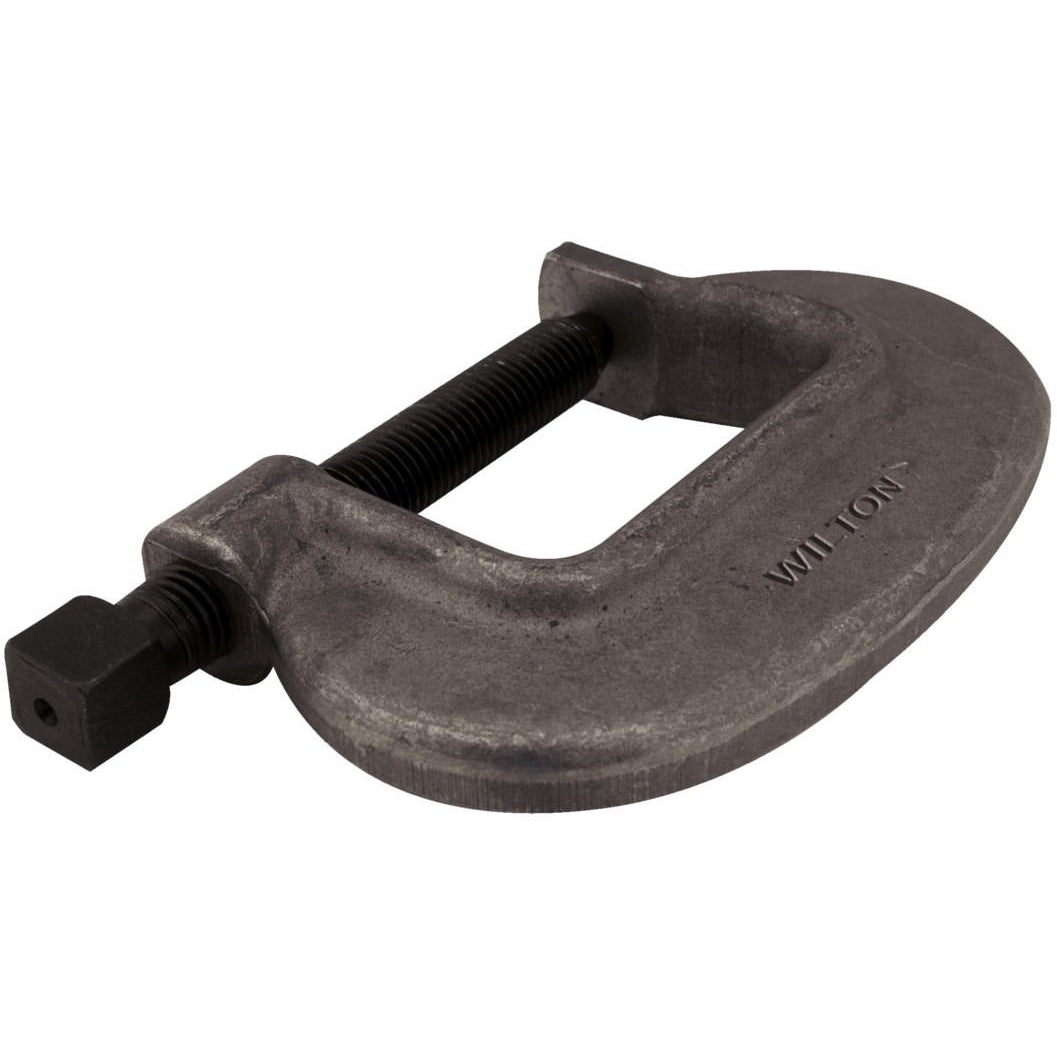 Wilton 14536 2-FC, "O" Series Bridge C-Clamp - Full Closing Spindle, 0" - 2-3/8" Jaw Opening, 1-3/4" Throat Depth
