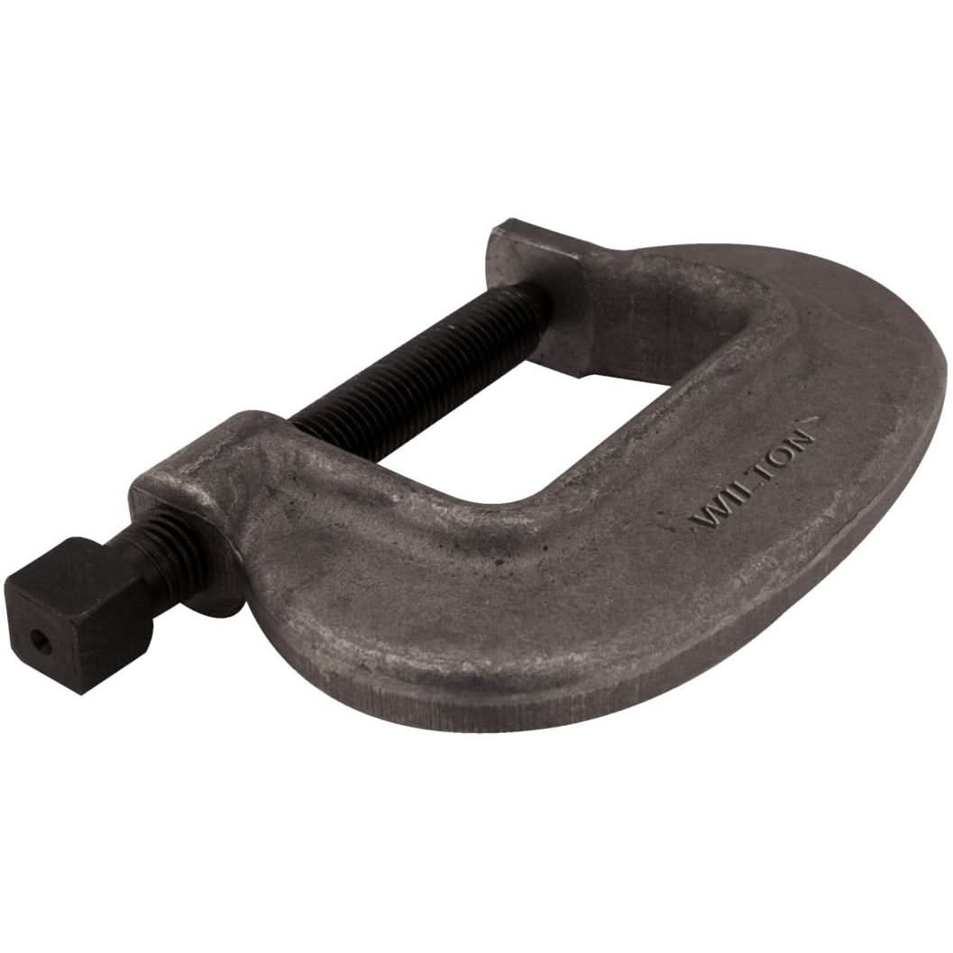 Wilton 14554 4-FC, "O" Series Bridge C-Clamp - Full Closing Spindle, 0" - 4-1/2" Jaw Opening, 2-3/4" Throat Depth