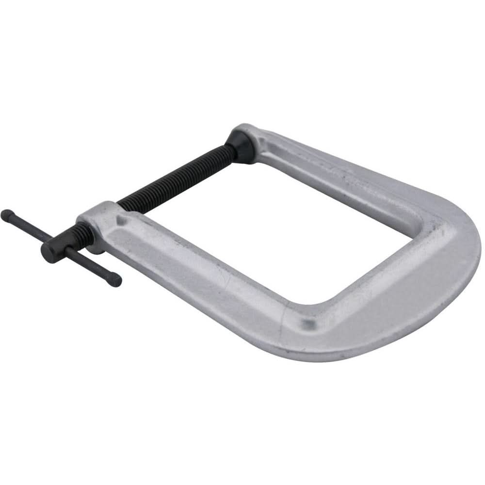 Wilton 42510 Deep-Reach Carriage C-Clamp, 0"-1" Jaw Opening, 3" Throat Depth