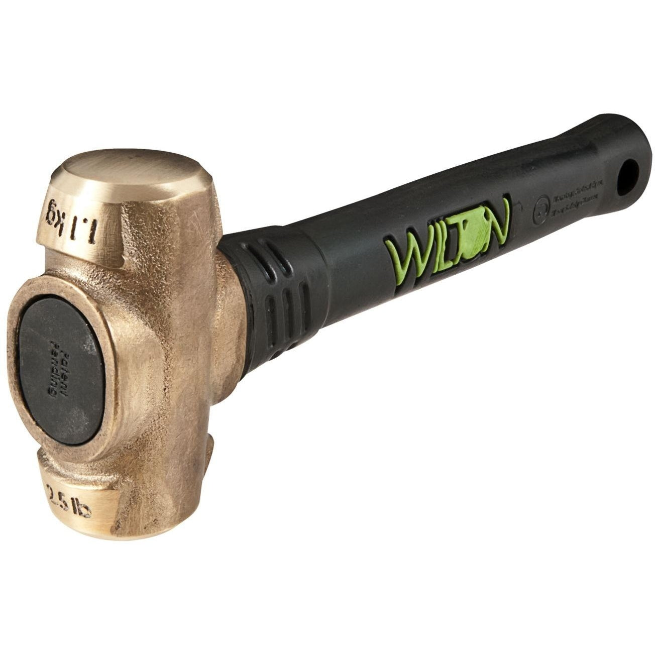 Wilton 90212 2 -1/2 Lb Head, 12" B.A.S.H degree  Brass Hammer