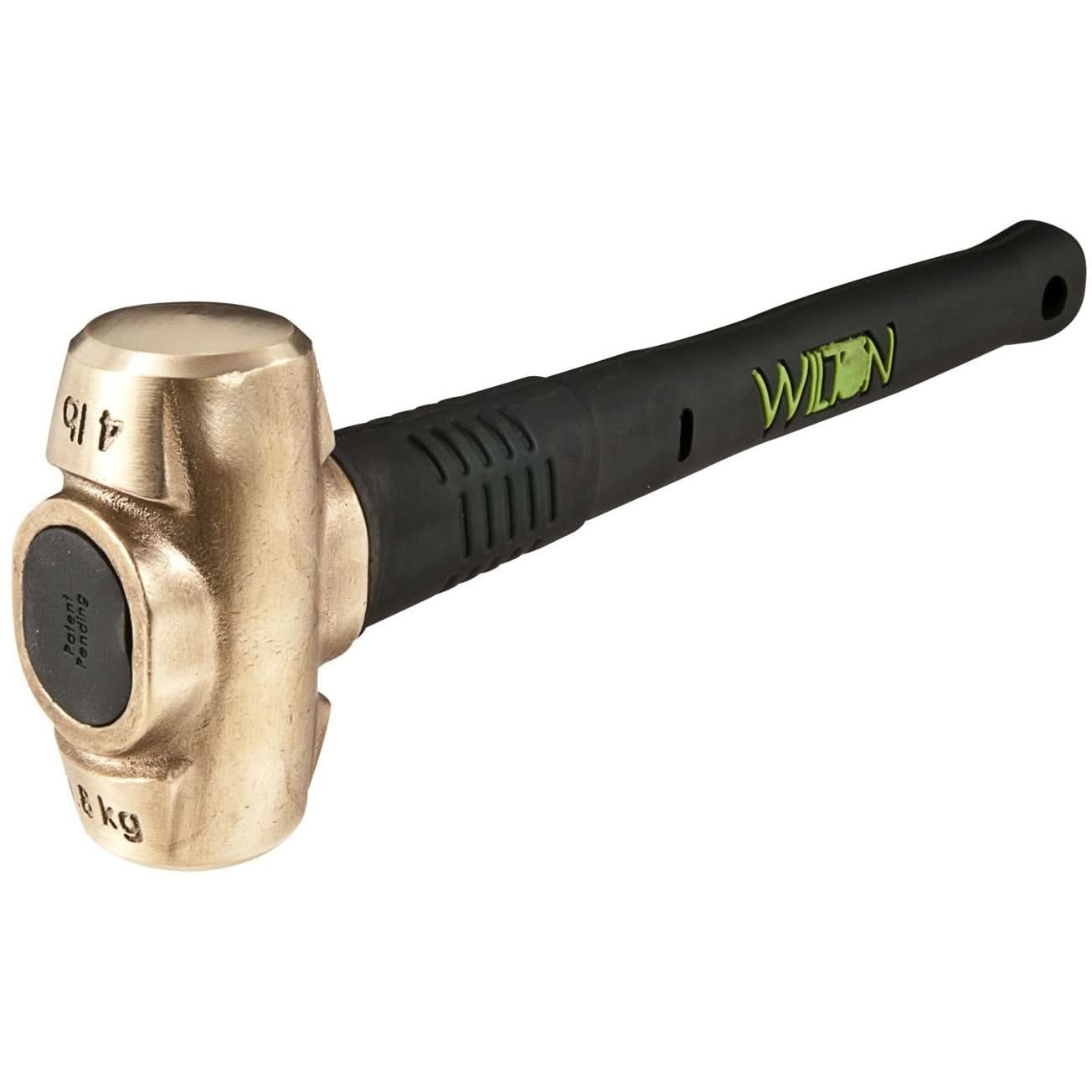 Wilton 90416 4 Lb Head, 16" B.A.S.H degree Brass Hammer