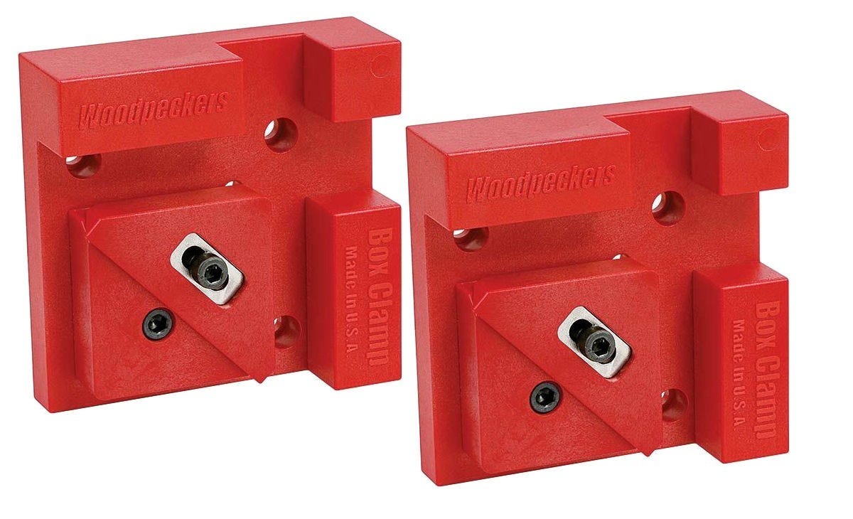 Woodpeckers BC4-M2X2 M2 Box Clamp, Pair