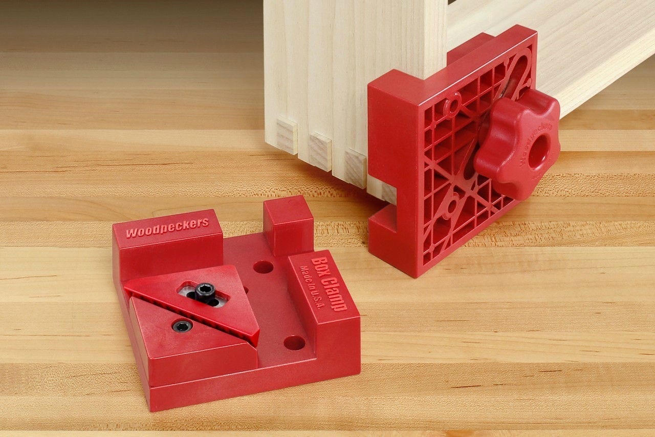 Woodpeckers BC4-M2X2 M2 Box Clamp, Pair