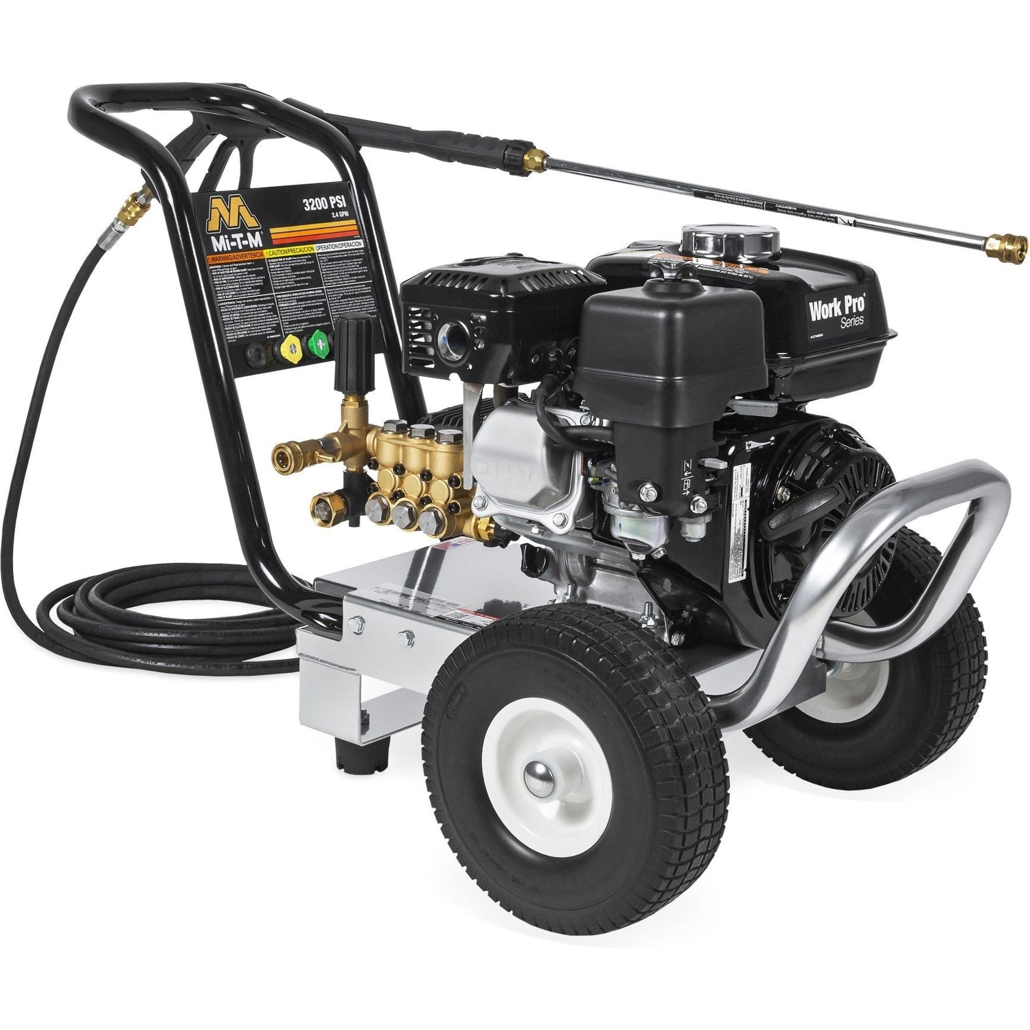 Mi-T-M WP-3200-0MHB Work Pro Series 3200 PSI Gasoline Direct Drive Cold Water Pressure Washer