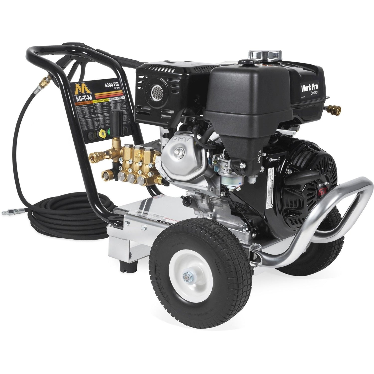 Mi-T-M WP-4200-0MHB Work Pro Series 4200 PSI Gasoline Direct Drive Cold Water Pressure Washer